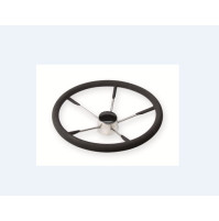 SS Steering Wheel Tauras  Diameter 400mm - (Black) - LM-W22B - Multiflex